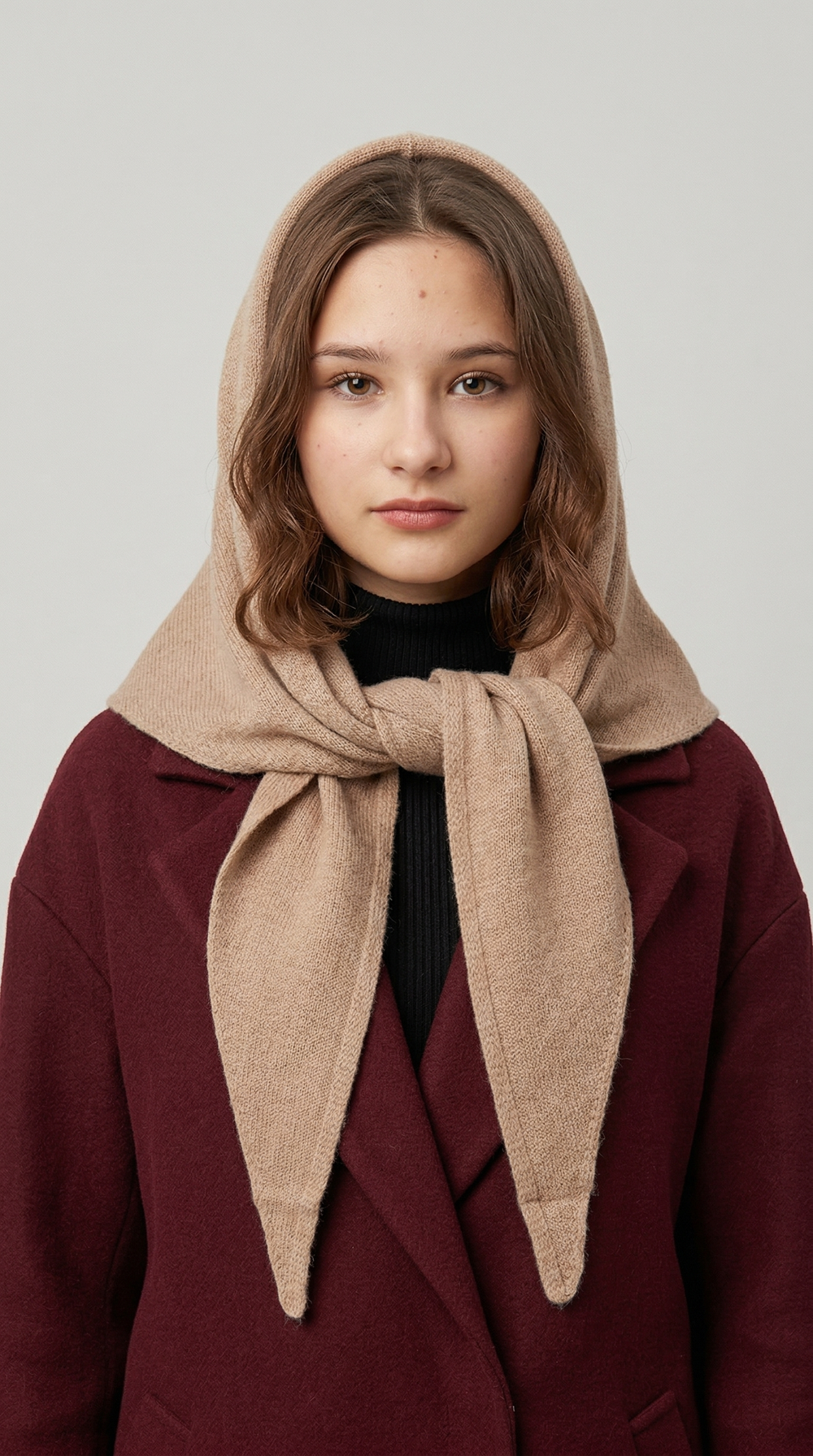 Косынка К501-08 бежевый