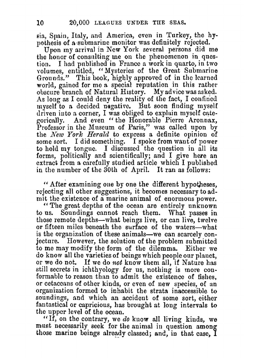 20,000 leagues under the seas | Jules Verne