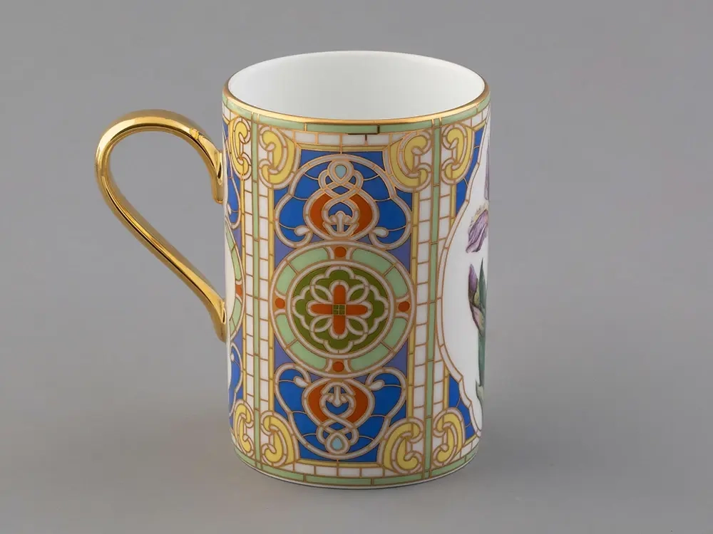 Бокал 400 мл в подарочной упаковке, форма Соло, рисунок Нежный Ирис, арт. 81.32712.00.1