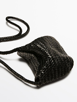 Massimo Dutti Сумка с ремнем через плечо, черный