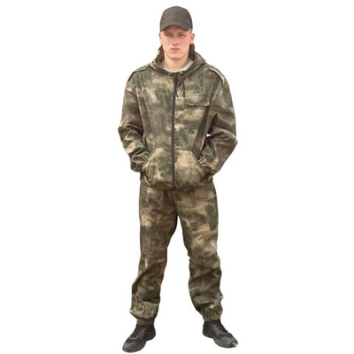 Тактический маскировочный костюм, материал ТИСИ с водоотталкивающей пропиткой