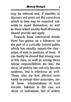 Money hunger, a brief study of commercial immorality in the United States | Henry A. Wise Wood