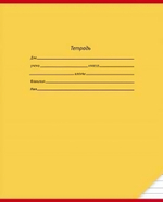 Тетрадь А5 12л. лин. Классика (12141-12145) (Проф-Пресс) микс цветов (комплект 10 шт)