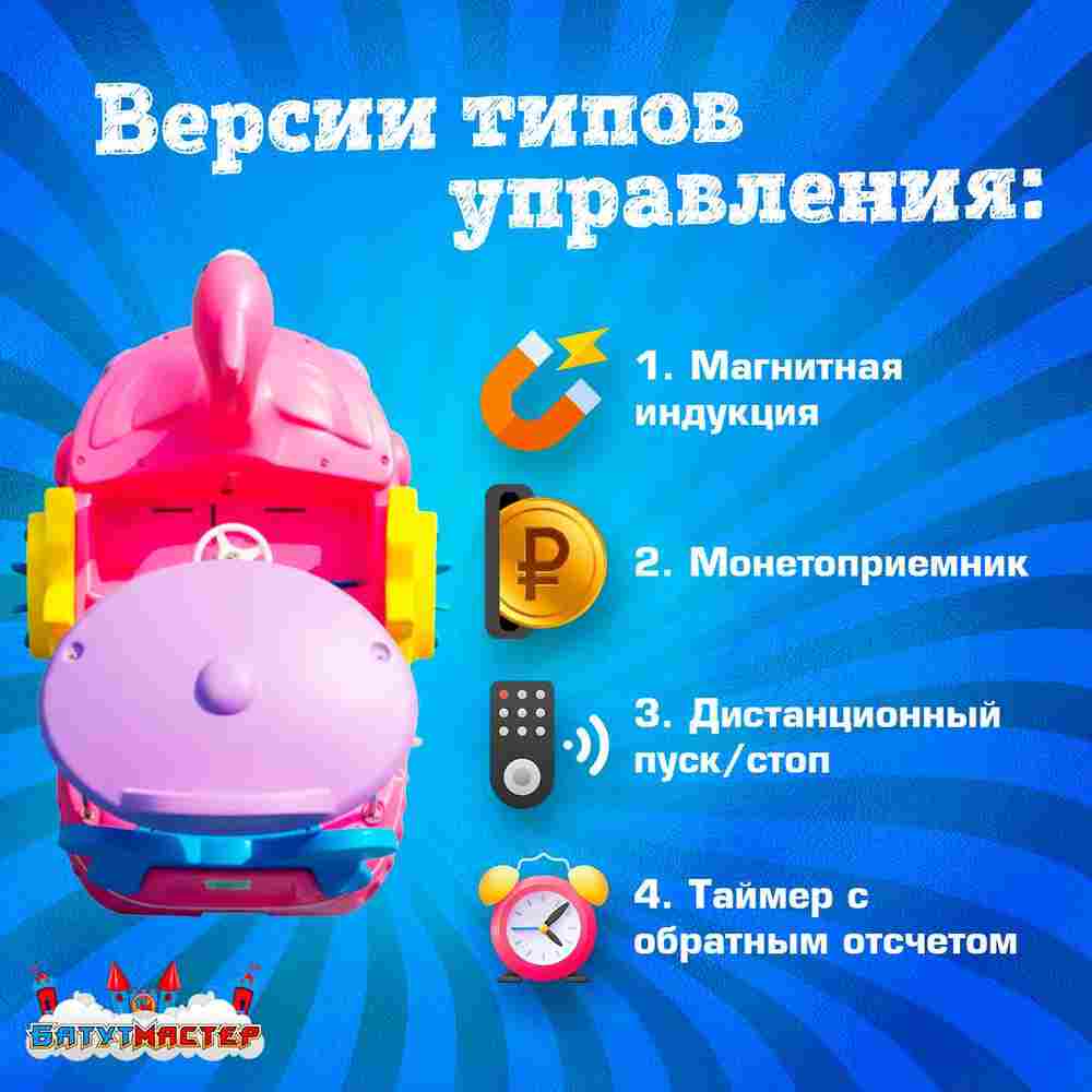 Семейная электрическая лодка-катамаран «Фламинго» розовый, 2+1