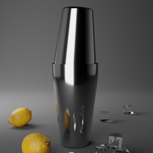 Шейкер Бостон без утяжелителей 750мл