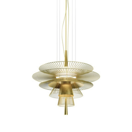 Pendant design lamp  GRAVITY (M) by Forestier (Gold)