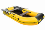 YACHTMAN-280 (Яхтман) желтый-черный (лодка ПВХ с усилением)