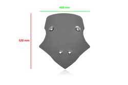 CNC Racing Touring Ветровое стекло Ducati Multistrada V4 затемненное WS367DS