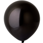 Шар латексный Хром 46 см (Черный)