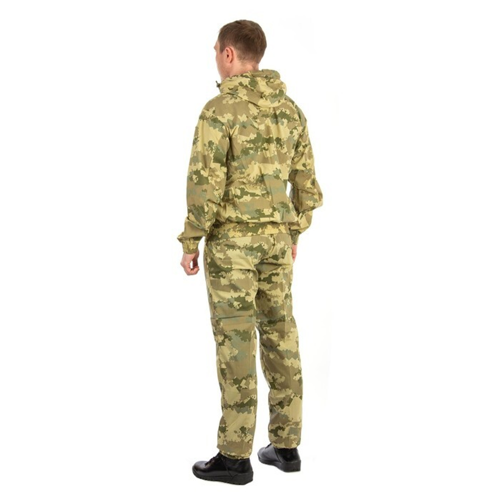 Летний мужской костюм Novatex Пионер +10 (Полиэстер, хлопок) Осколки бежевые