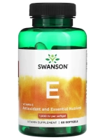 Витамин E 1000 МЕ 60 мягких таблеток