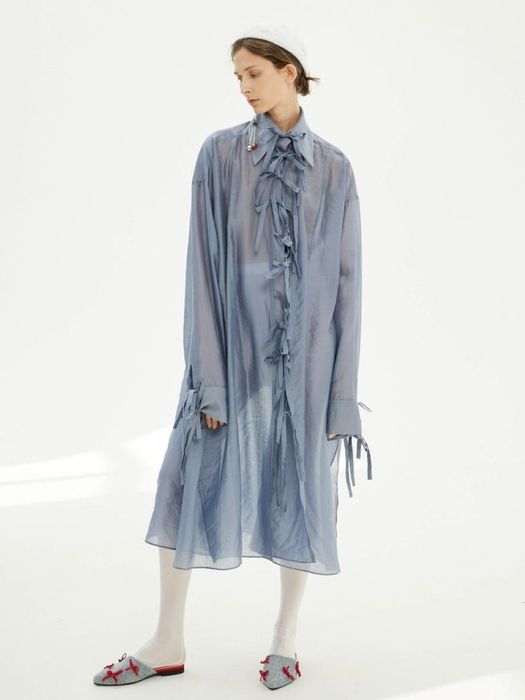 Платье-рубашка «Амазонит»