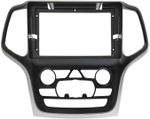 Комплект рамки с разъёмами 9" Jeep Grand Cherokee WK2 2013-2022 взамен 8.4" экрана (большая рамка) - Car-Smart 9564F4