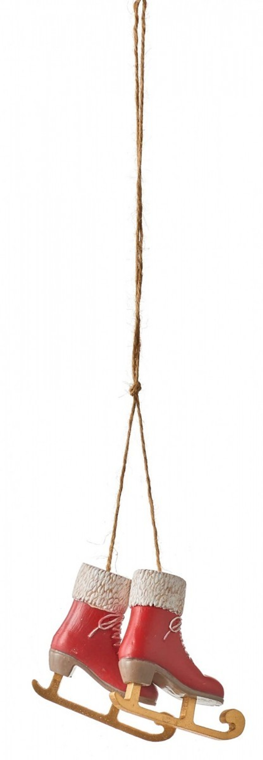 Подвеска 7.5х2.5х7.5см House of Seasons Коньки красные