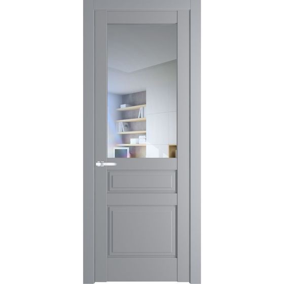 Межкомнатная дверь эмаль Profil Doors 3.5.3PD смоки остеклённая