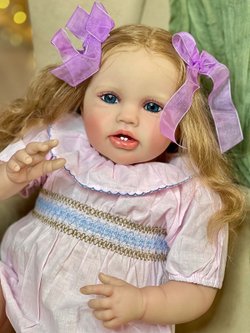 Кукла Реборн мягконабивная 60см в пакете (FA-835)