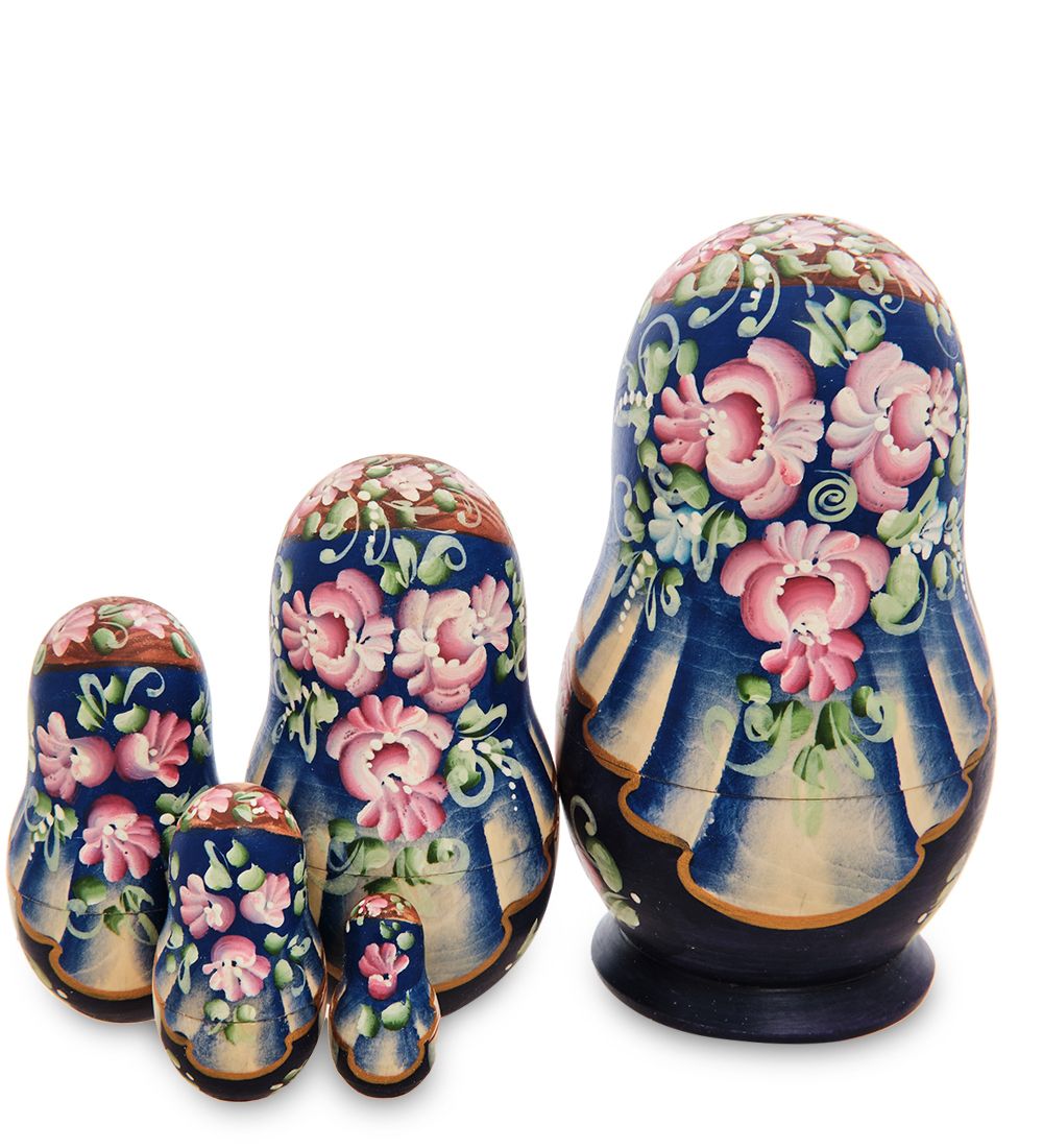 Народные промыслы МР-16/29-B Матрешка 5м «Мария с цветами»