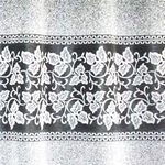 Полотно жаккардовое рис. 341,  высота 2.9м, цвет белый, Россия.