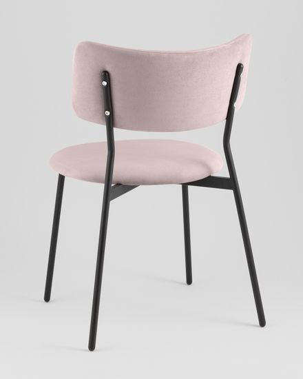 Стул Амелия велюр пыльно-сиреневый