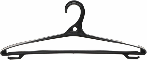 Вешалка для одежды Бытпласт, размер 52-54, черная