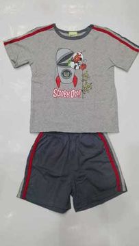 Пижама детская для мальчиков Cornette Scooby doo in space, короткий рукав