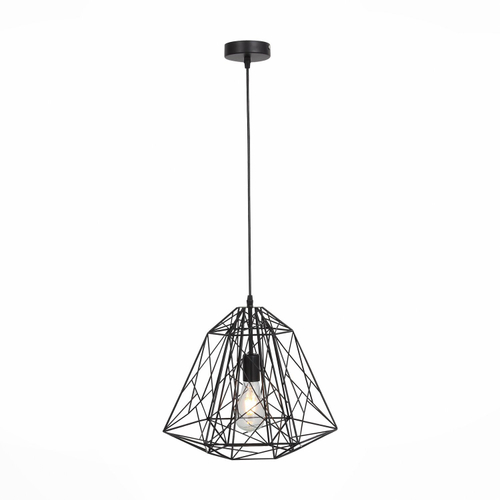 SL264.403.01 Подвес ST-Luce Черный/Черный E27 1*60W STRANO