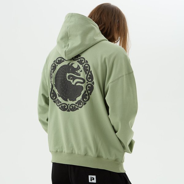 Худи Postaments Dragon (wormwood) артикул: - купить в магазине Дайс