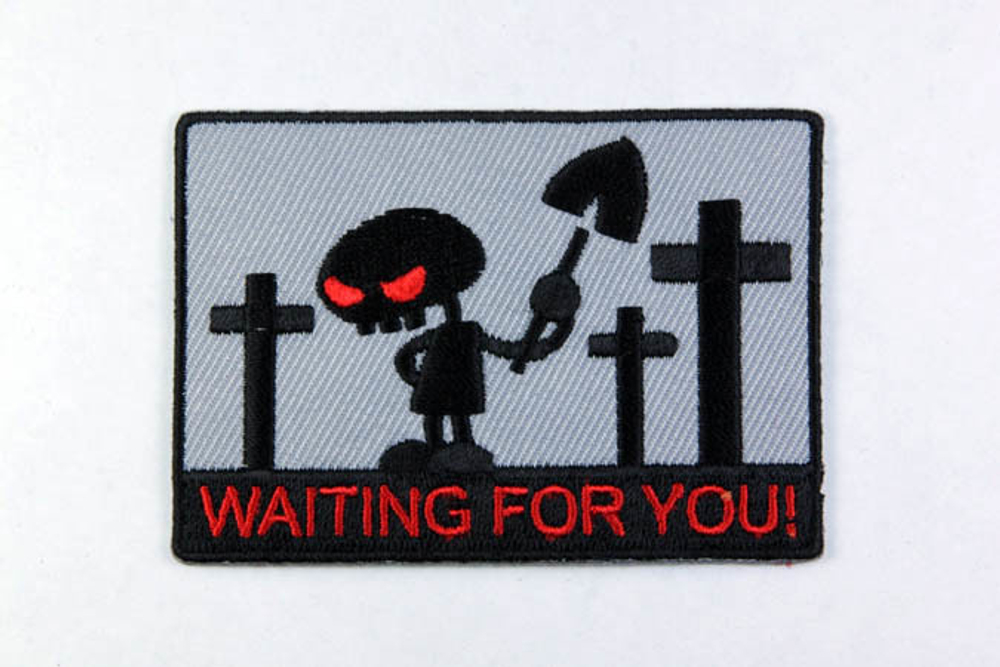Нашивка Waiting for you!