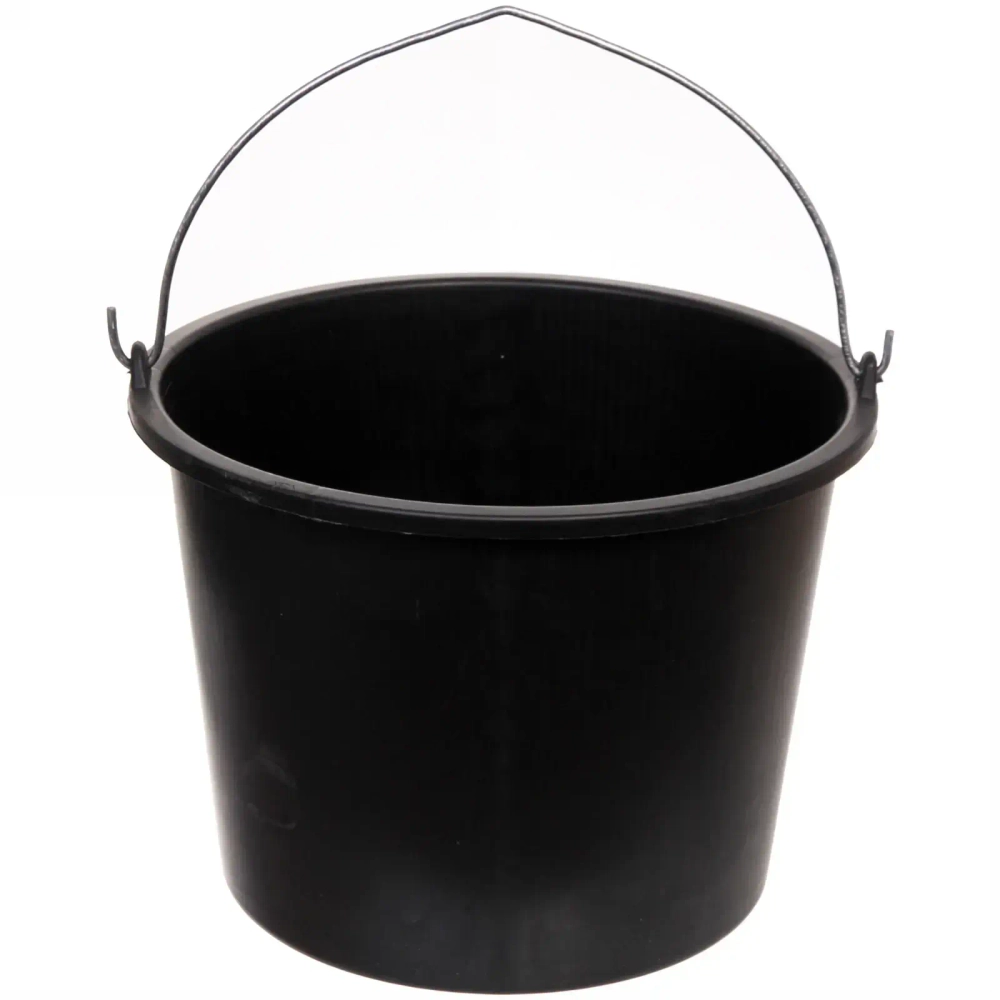 Ведро строительное круглое 20 л с металлической ручкой