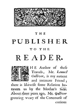 Travels Into Several Remote Nations Of The World | Swift Jonathan