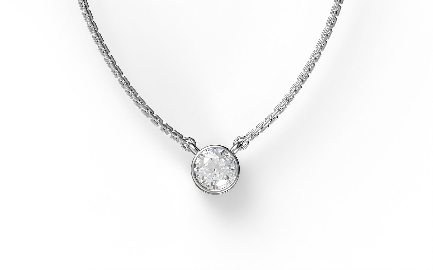 Колье Subtle Statement Necklace – Round