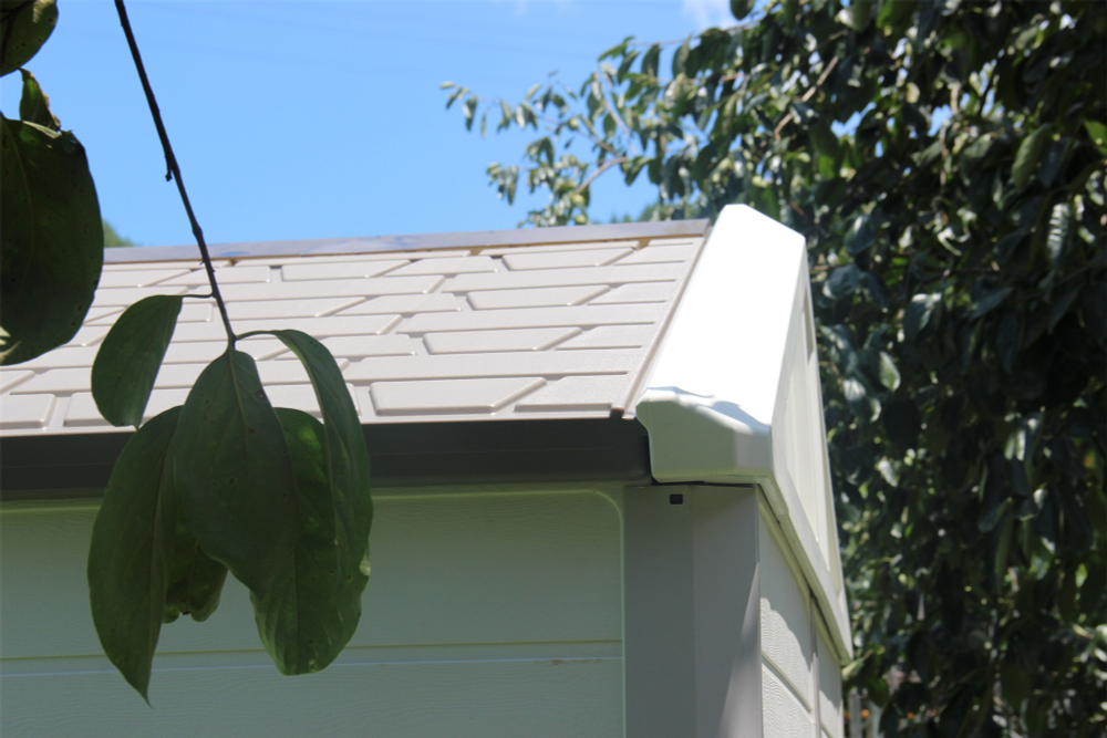 Садовый пластиковый сарай HouzBlock Comfort-3 7,5x11