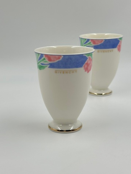 Стакан с синей каймой Givenchy by Yamaka