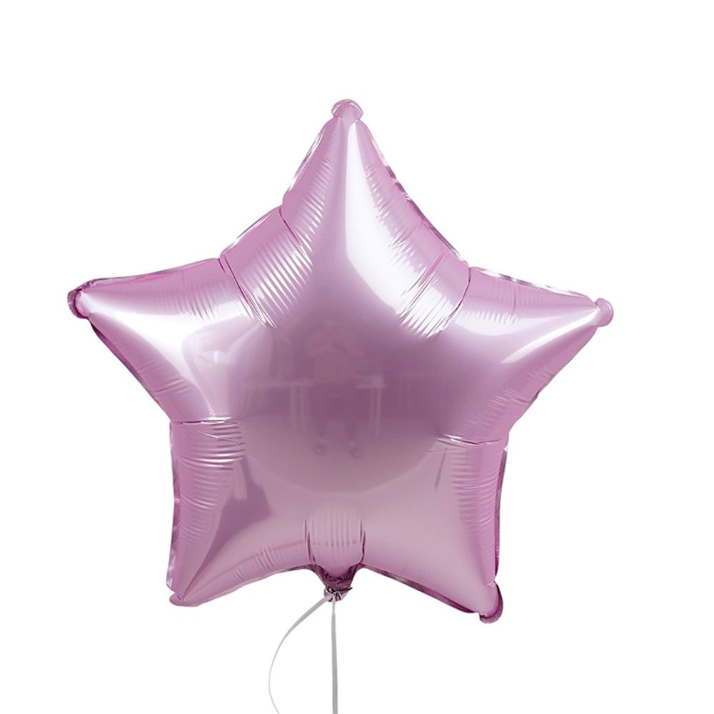 F Шар Звезда 18''/46 см, Розовый Сатин (БГ-15) 