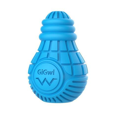 85025 Игрушка для собак Резиновая лампочка 8 см, серия BULB RUBBER, Gigwi
