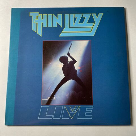 Винтажная виниловая пластинка LP Thin Lizzy Life Live (UK 1983)