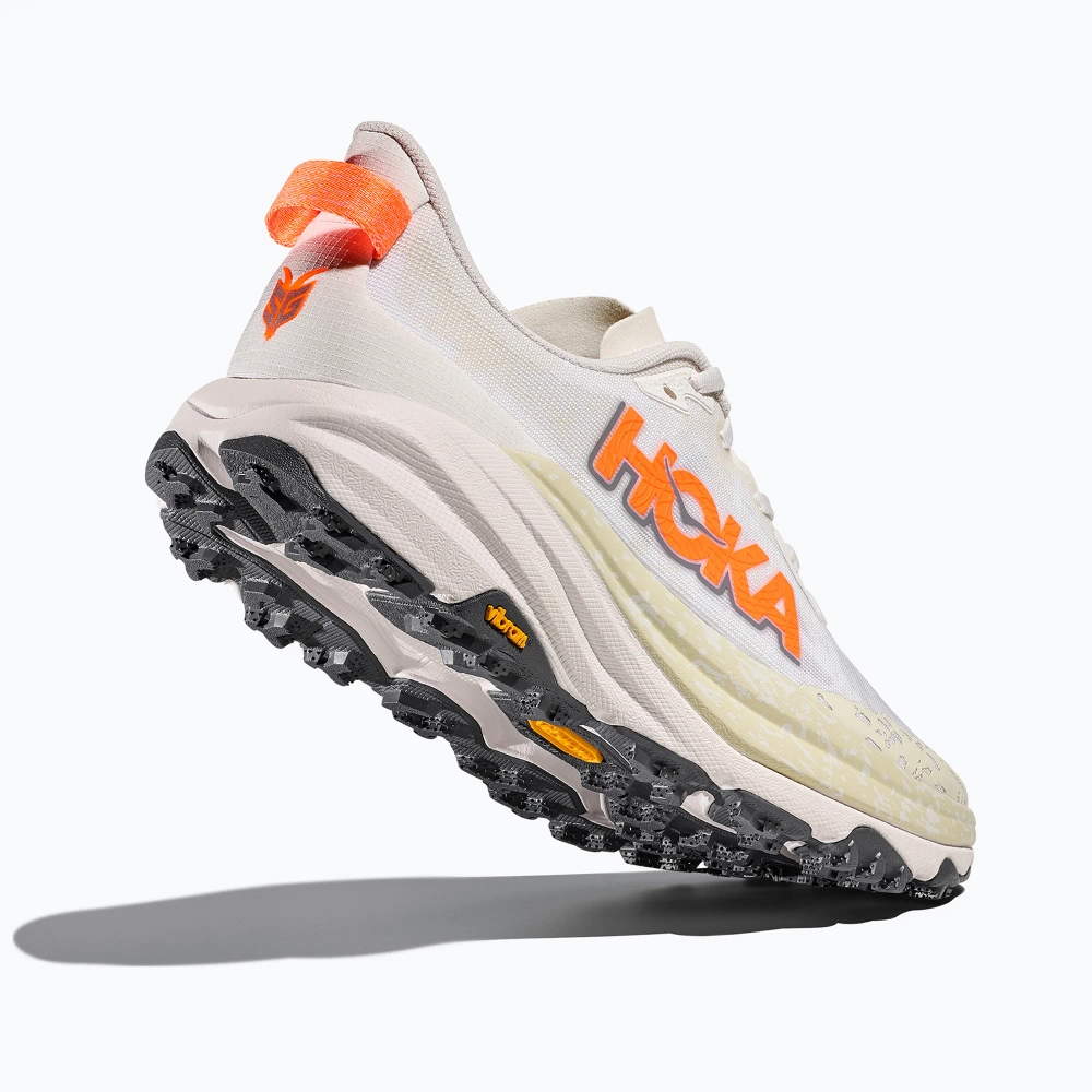 Кроссовки для бега HOKA Speedgoat 6 white/neon tangerine