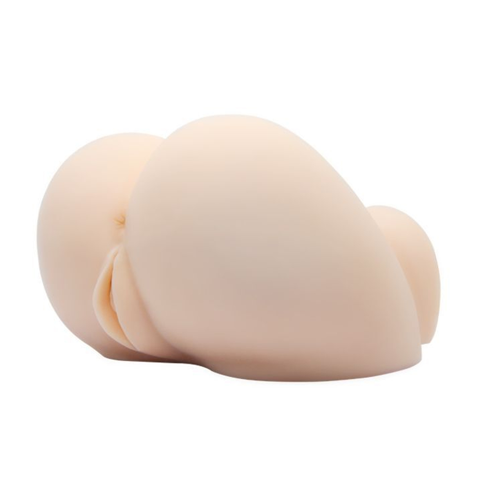 Попка и вагина с вибрацией Graces (Цвет: телесный)