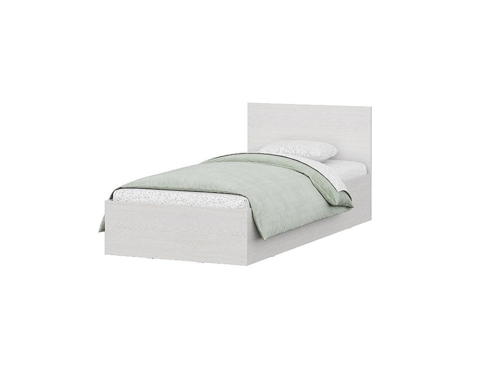 МСП 1 Кровать двойная универсальная 0,9 настил ДСП / Ясень светлый