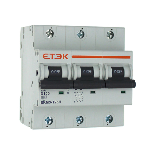 Автоматический выключатель 3P 100А D