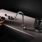 Смеситель для кухни с С-изливом, сатин AM.PM X-Joy S F85B07111