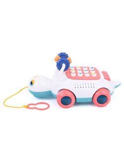 Развивающая музыкальная игрушка Черепаха на батарейках (CY-7074B)