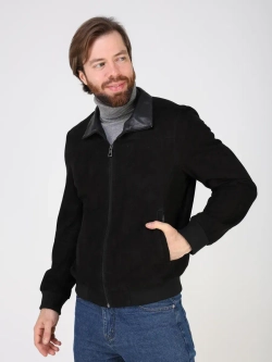 Кожаная куртка демисезонная замша