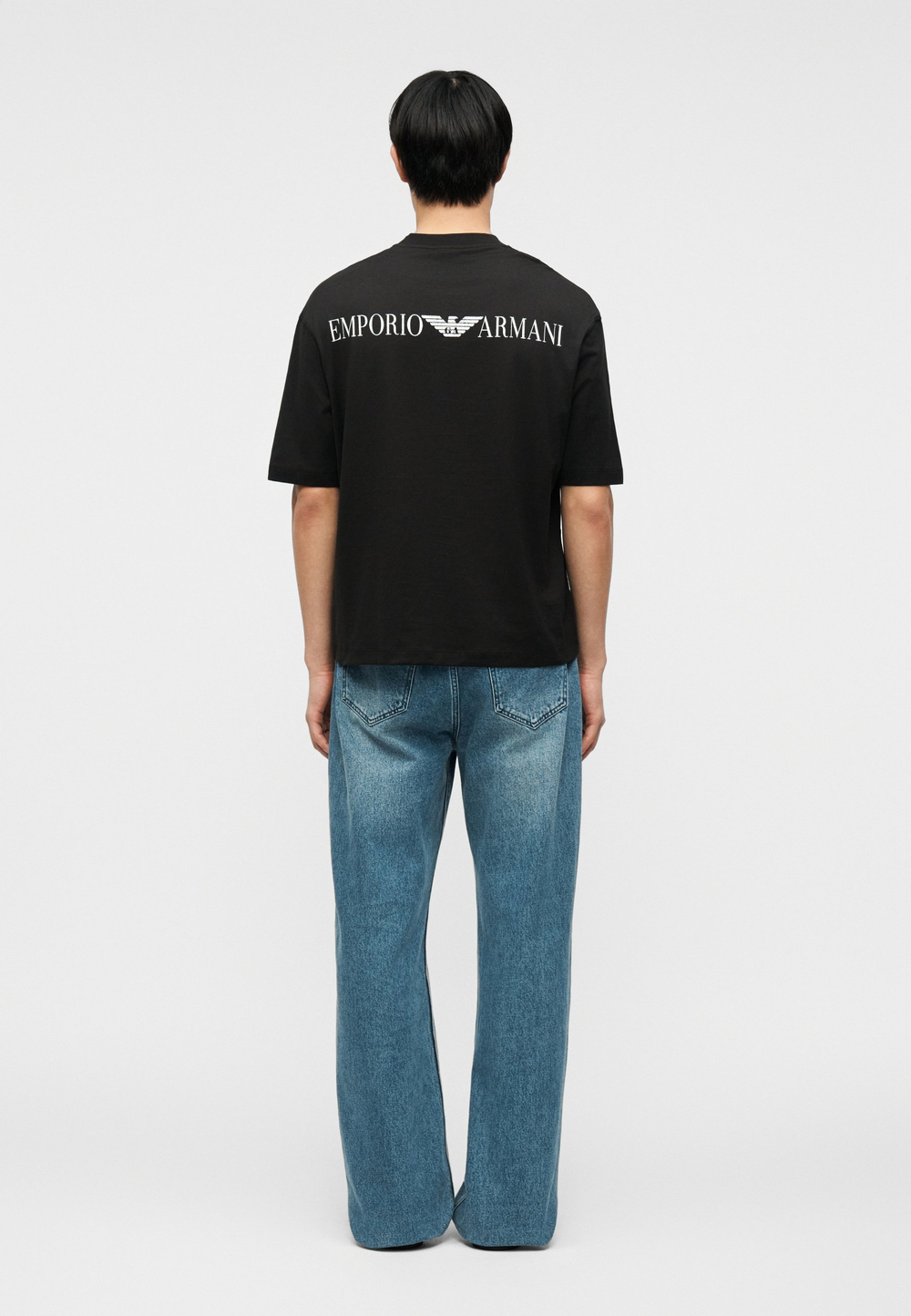 Emporio Armani Футболка с принтом - Чёрный