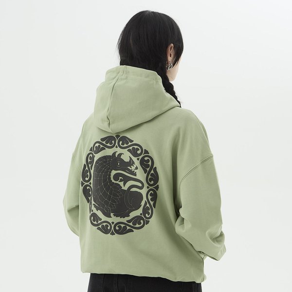 Худи Postaments Dragon (wormwood) артикул: - купить в магазине Дайс