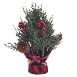 GAEM Изделие декоративное "Елка", L10 W10 H17 см, 4в.