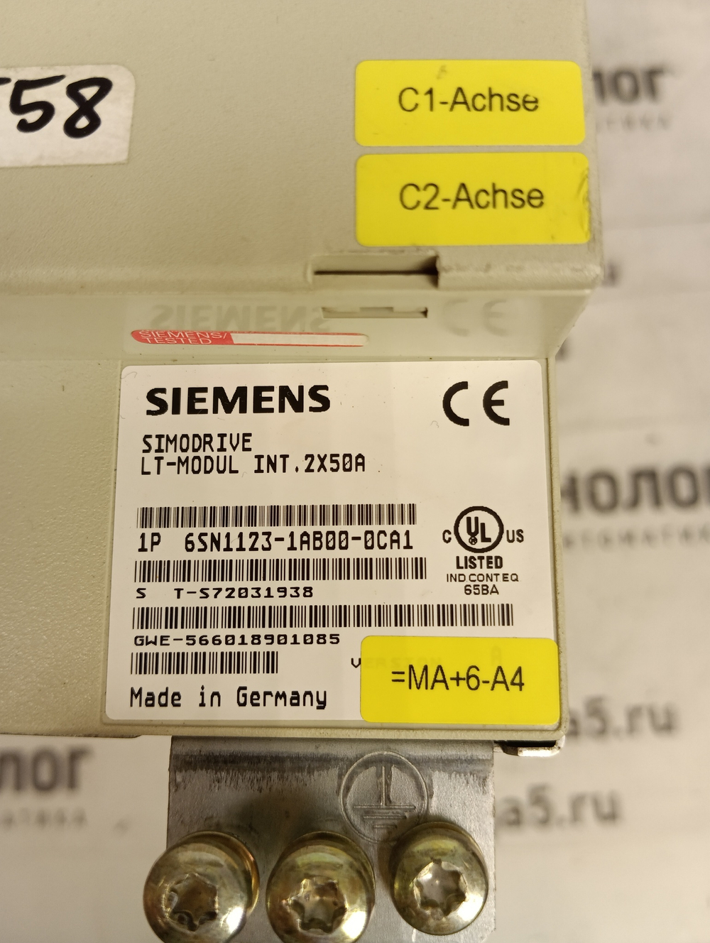 Siemens 6SN1123-1AB00-0CA1 б/у