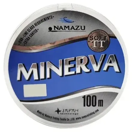 Леска Namazu "Minerva", L-100 м, d-0,18 мм, test-2,75 кг, прозрачная
