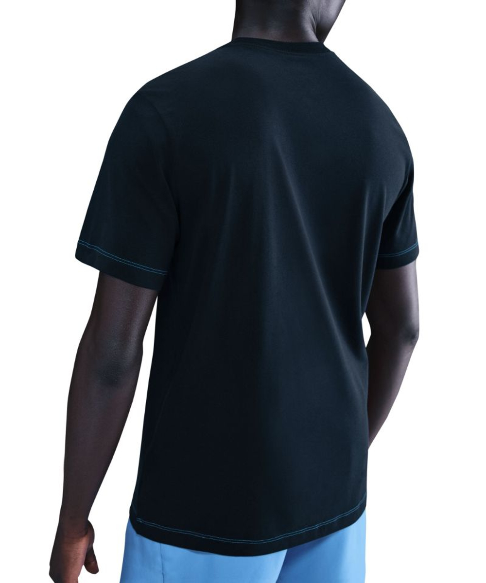 Теннисная футболка Nike Court Dri-FIT - dark obsidian/photo blue