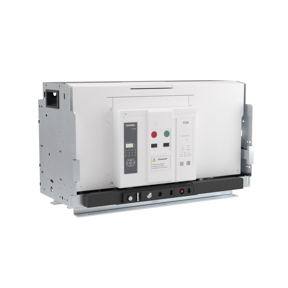 Воздушный автоматический выключатель YON pro ANX63U 3P 6300 А 160 кА, типоразмер H, расцепитель ETA, выкатной, вертикальное подключение, управление 220 В AC